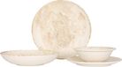Bonna Serviesset (Medium) - Nacrous - 24 pièces - 6 personnes - Porcelaine