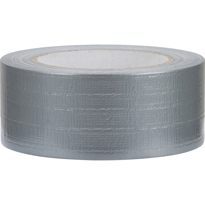 Toolstation Duct tape hotmelt Zilver 48mmx50m
