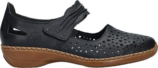 Rieker Instappers - Dames - Blauw - Maat:40