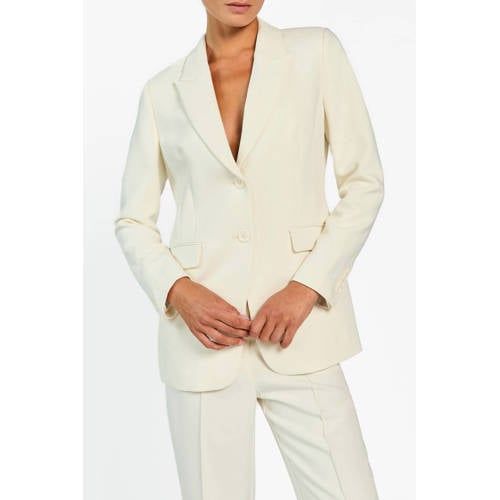 Aaiko regular blazer ecru