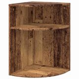 vidaXL Table d'appoint 39,5 x 39,5 x 60 cm bois traité bois vieilli
