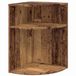 vidaXL Table d'appoint 39,5 x 39,5 x 60 cm bois traité bois vieilli