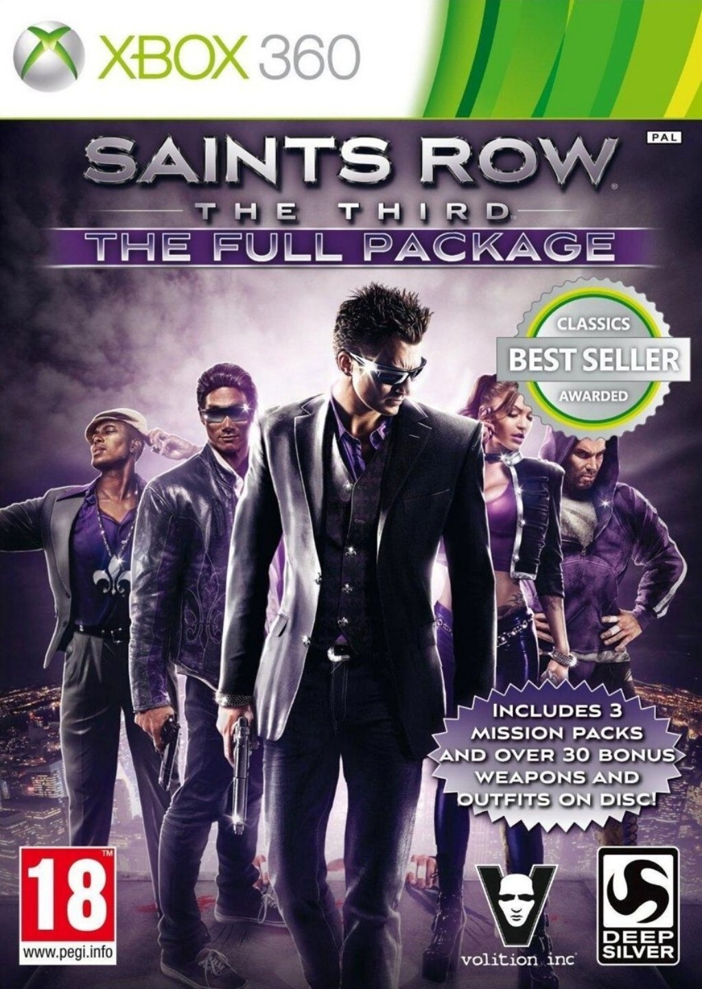 THQ Saint's Row The Third - The Full Package Xbox 360