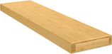 vidaXL Wandschap Bamboe - 80x20x4 cm
