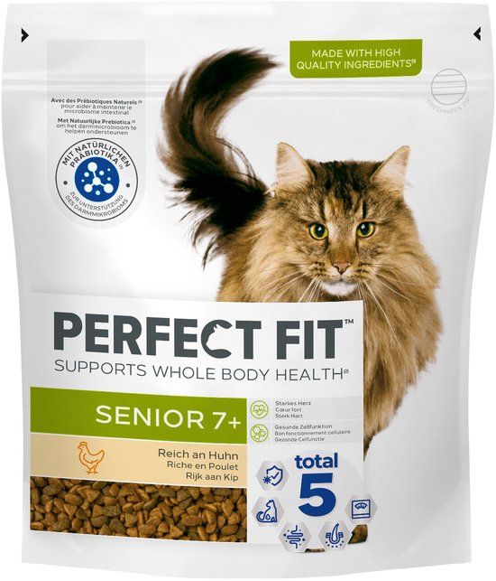 Perfect Fit Senior - Kattenbrokken - Kip - 750 g
