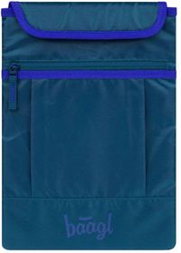 Baagl Laptoptas Logo Blue
