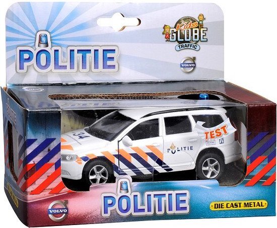 Kids Globe Politiewagen Volvo V70