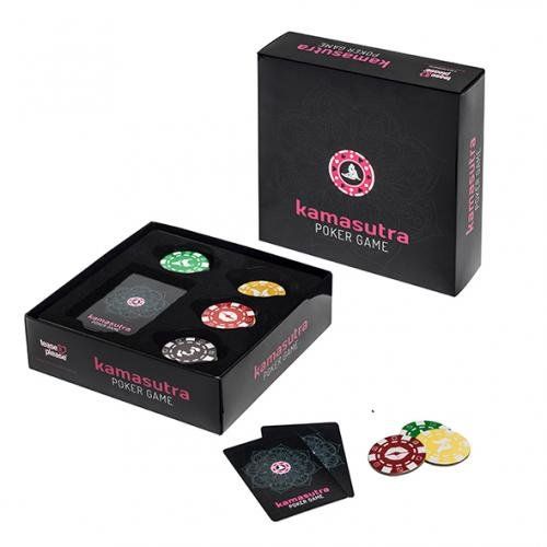 Tease & Please Kama Sutra Poker Game - Zwart