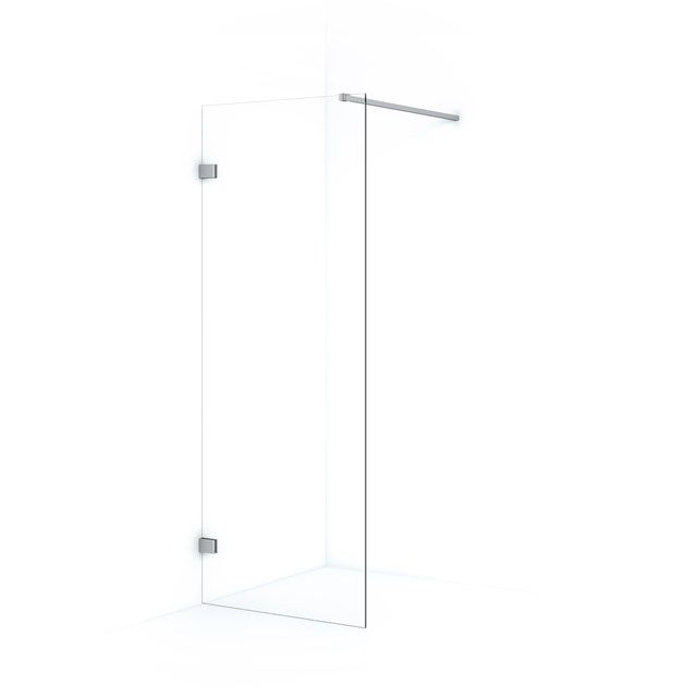 Maxaro Inloopdouche Diamond 80cm 8mm Helder Veiligheidsglas Chroom