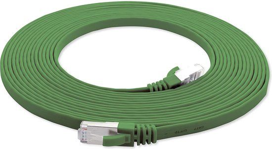 1aTTack 4250344833871 netwerkkabel Groen 0,5 m Cat7 U/FTP (STP)