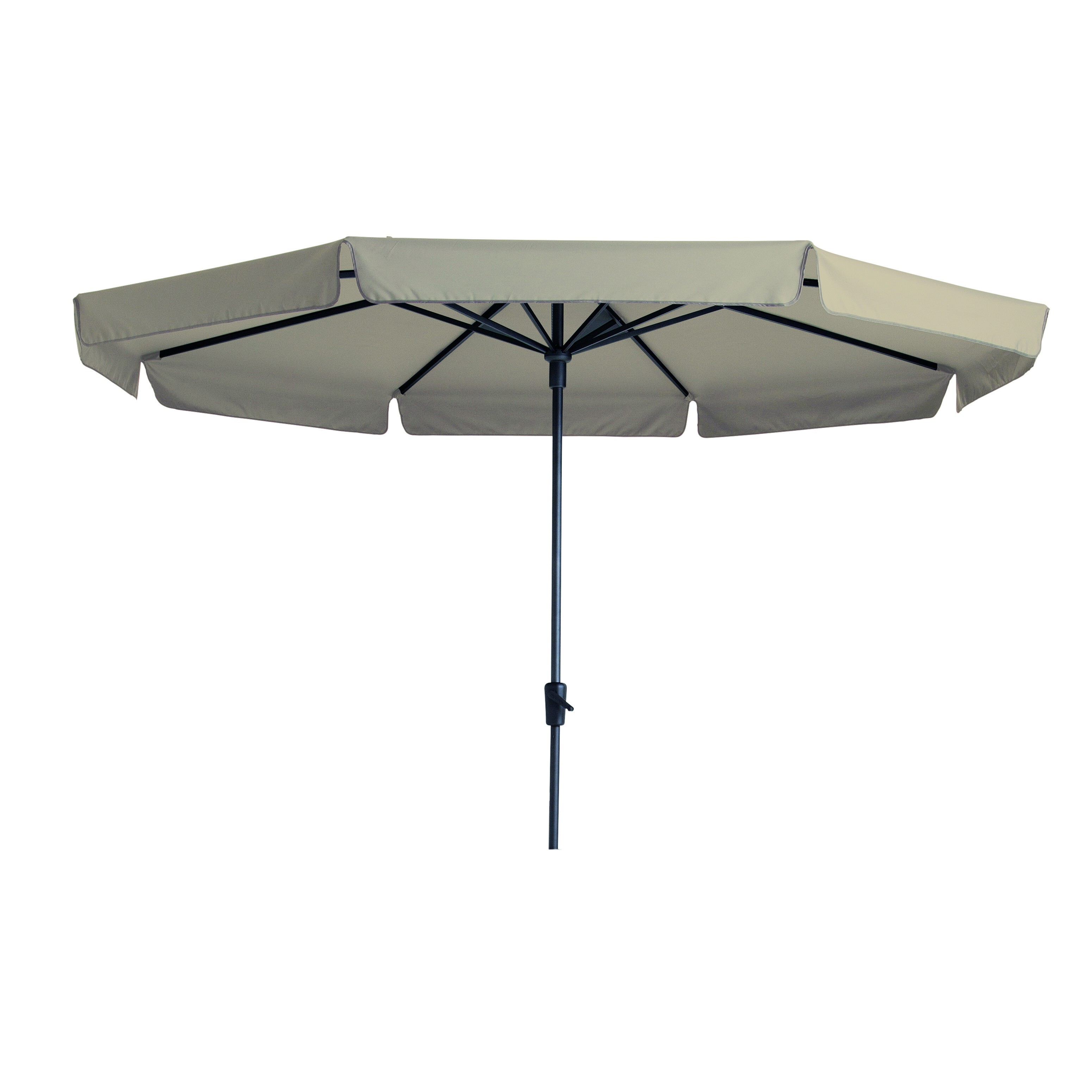 Madison parasol Syros round Ø350cm Ecru