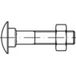 TOOLCRAFT 111233 Platbolschroef M12 25 mm Buitenzeskant DIN 603 Staal 100 stuk(s)