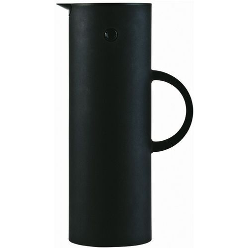 Stelton thermoskan - 1 liter - Soft Zwart