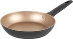 Goodivery ® Grande poêle à frire élégante de 24 cm avec revêtement antiadhésif pour induction et lave-vaisselle