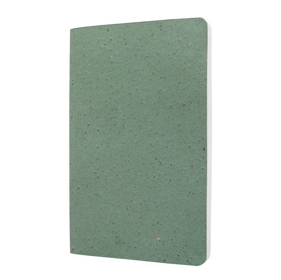 Sigel Re-Up notitieboek A5 groen gelinieerd softcover