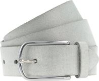 Vanzetti Riem Leer Dames 90 cm White-Silver