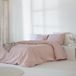 Drap, 200x200 cm, percale de coton, 200 fils, 3 pièces
