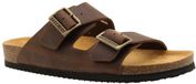Skechers Aidan - Westmont 205712-COC Teenslipper Bruin Leer Heren Maat 41