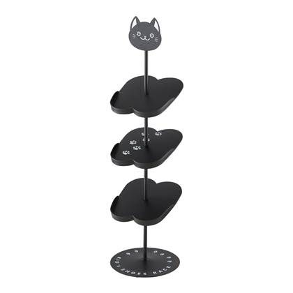 Yamazaki Black Cat Schoenenrek - Zwart - 3 paar kinderschoenen