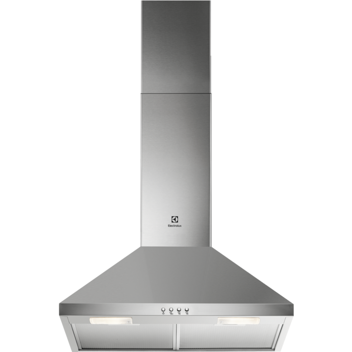 Electrolux LFC316X - Afzuigkap - 420 m³/uur - Muurmontage - RVS - D