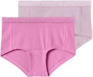 Name it Hipster 2-Pack Vrouwen Strawberry Moon Effen 95% Katoen, 5% Elastaan Maat 122/128