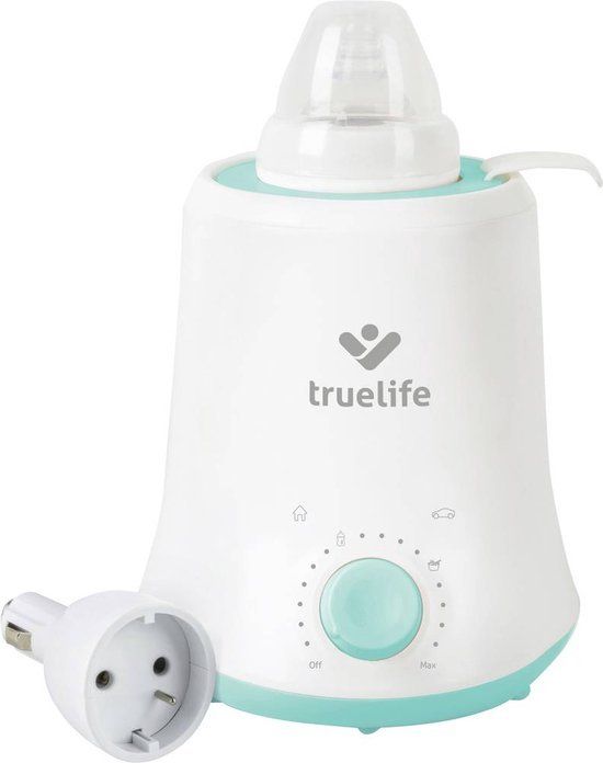 TrueLife InvioBWSingle Babyvoedselverwarmer - Flesverwarmer - Wit