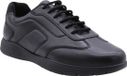 Geox U45BXD Baskets pour hommes Cuir noir Taille 41