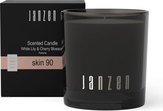 Janzen Scented Candle Skin 90 - 45 Hour Burn Time - Floral Fragrance