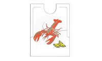 Volwassen Garcia de pou Volwassen Kreeft Bibs 38,3X48 Cm Witte Pehd - 500 Eenheden