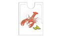 Volwassen Garcia de pou Volwassen Kreeft Bibs 38,3X48 Cm Witte Pehd - 500 Eenheden