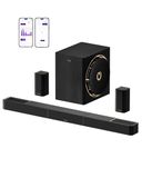 ULTIMEA Skywave Serie - Soundbar, 7.1.4 Sound Systeem met 8" Draadloze Subwoofer, Dolby Atmos, 840W, Zwart