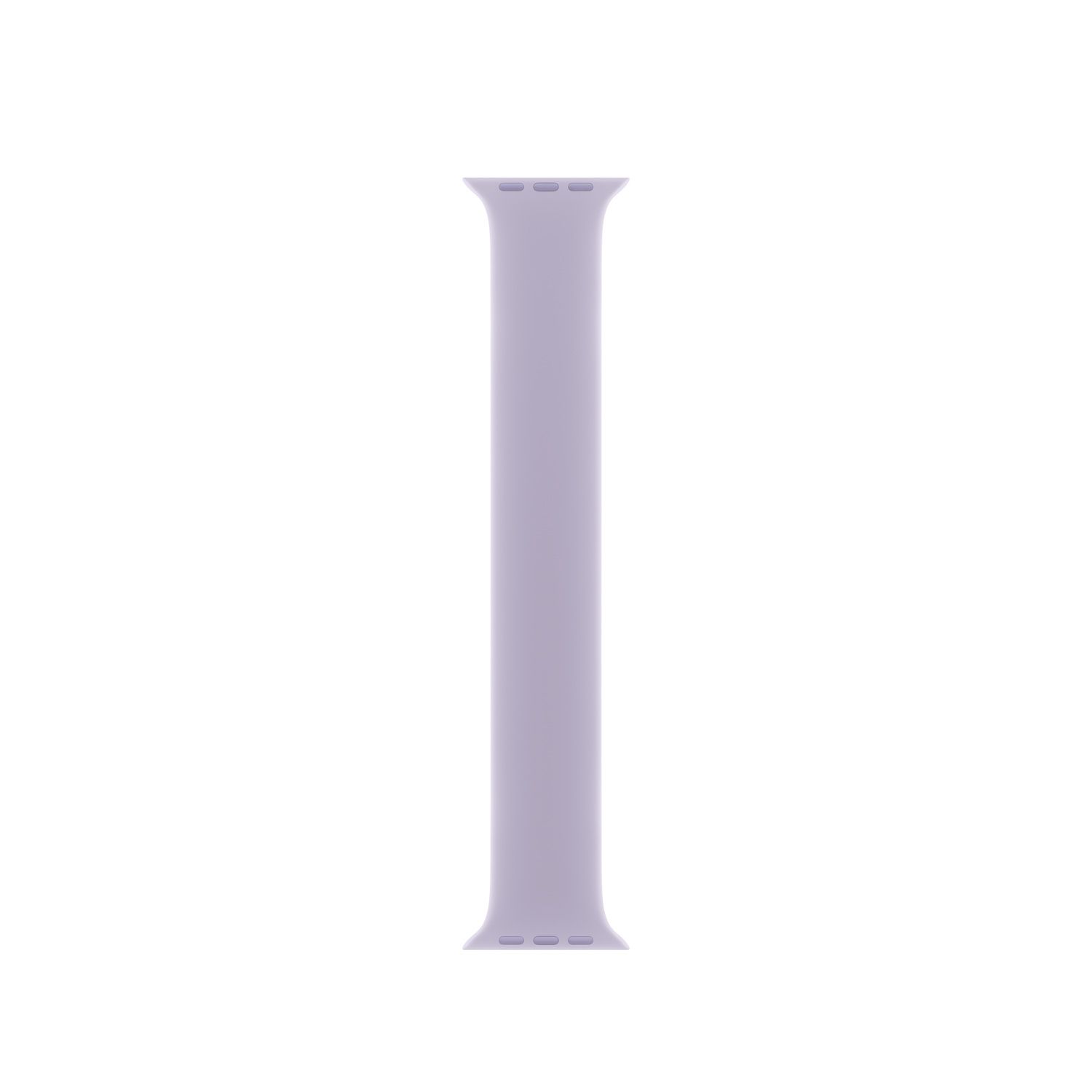 Apple Siliconen solobandje voor de Apple Watch | 38/40/41/42 mm - Maat 9 - Purple Fog