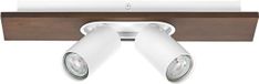 Osram DECOR SPOT MERCURY, 2 x 3,4W, 460lm, Hout-look, Wit, GU10