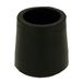 Amig Ronde Buitendop voor Krukken en Wandelstokken - Model 657 - Ø18 mm - Zwart Rubber