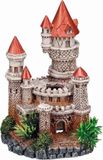 Nobby Aqua Deco Kasteel met planten - 12 x 10,5 x 18 cm