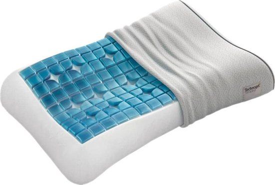 Technogel Original - Anatomic Curve Kussen - 42 x 66 cm - 7 cm - Wit