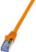 LogiLink Cat6a S/FTP Netwerkkabel - 5m - Oranje