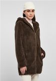 Urban Classics Women's Sherpa Jacket - Brown - Size S