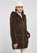 Urban Classics Women's Sherpa Jacket - Brown - Size S