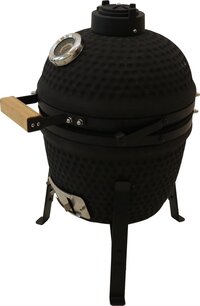 Patton Kamado Grill Classic houtskool barbecue / mat zwart / Keramisch / rond