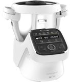 Merkloos Keukenmachine robotfornuis - Multifunctionele kom - 4,5 l - 12 automatische programma's - 1550 W - Koken met deksel open