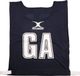 Gilbert Netball Monochrome Netball Bibs - Large - Navy