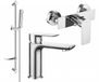 Mexen Alfa DF72 set de douche, chrome