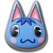 Crocs Animal Crossing Rosie Jibbitz Pin décoration de chaussure Noir Unisexe Enfants Jeux Marchandise