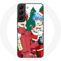 Maniacase Hoesje voor Samsung Galaxy S21 FE Karma en Nagisa Assassination Classroom Anime Kerstdag Maniacase