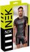 NEK ORION Versand GmbH & Co. KG Shirt met Rode Contraststrepen L Zwart/Rood