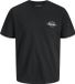 JACK&JONES JJBRANDON TEE SS CREW NECK T-shirt Homme Noir XXL