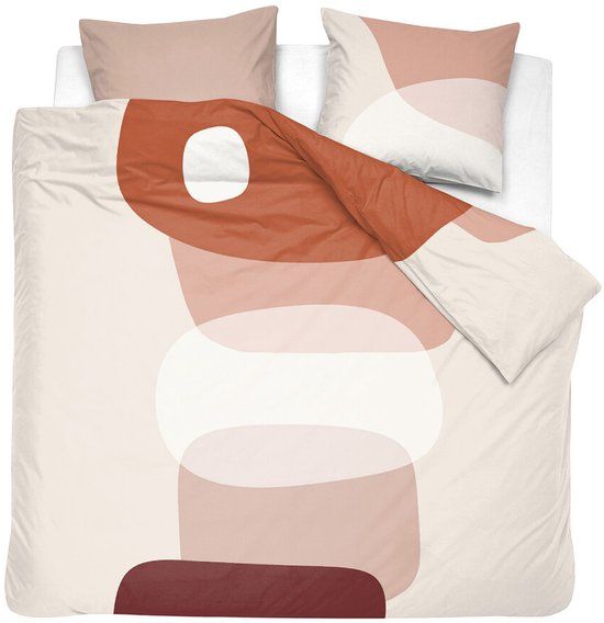 Cinderella Dekbedovertrek Kiezel Flanel - Naturel - 200x220