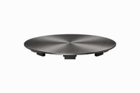 waterval Giftwebshop Waterval Afdekplaat Gootsteen Ø114 mm – RVS 304 – Spoelbak Afvoer Cover – Korfplug afdekken – Gunmetal Grey