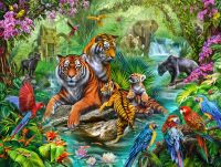 SunsOut La Jungle des Tigres Puzzle